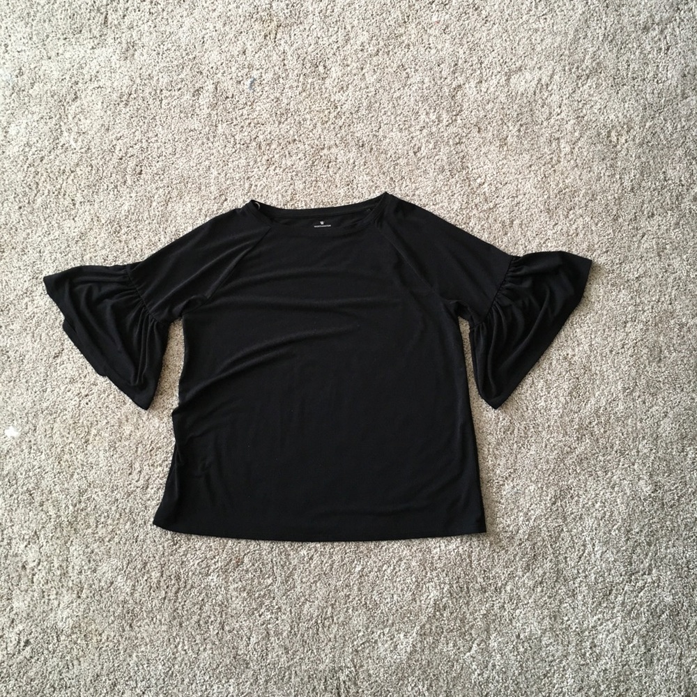 Black dress shirt